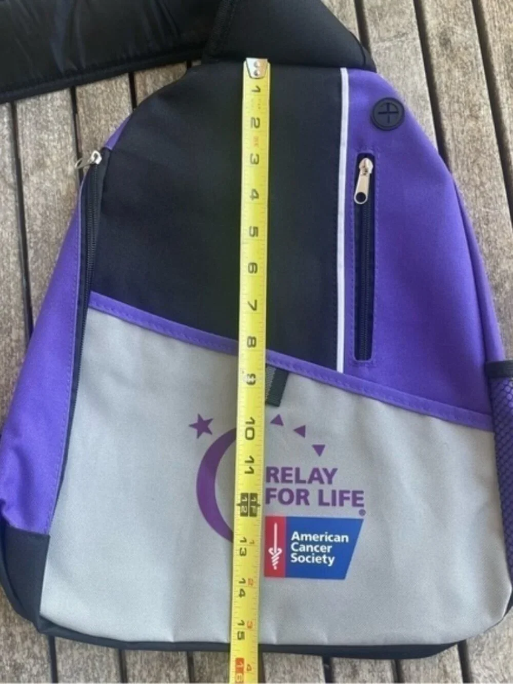 🆕 LOT OF 3 🎗️ NWT Relay For Life Sling Bags ✨ American Cancer Society